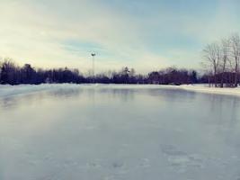 Picture of outdoor ice rink