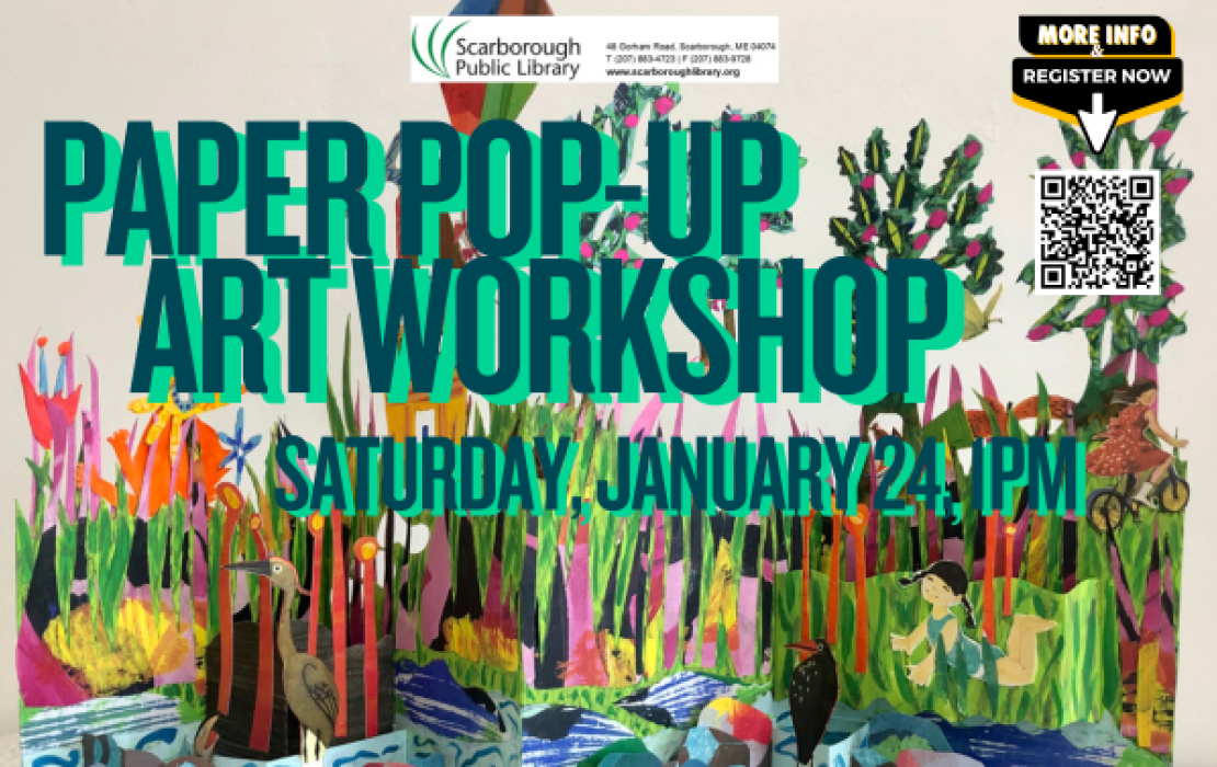 Paper Pop-Up Art Workshop, with artist Allison Villani 