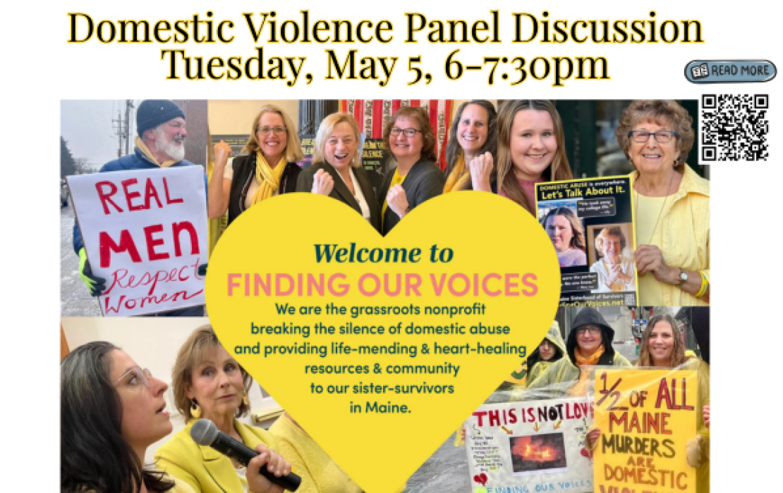 Domestic Violence Panel with Finding Our Voices