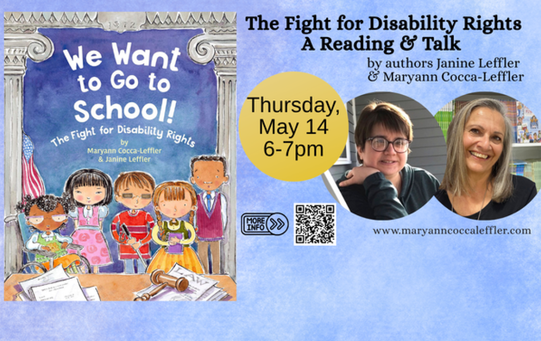 The Fight for Disability Rights, with authors Janine Leffler and Maryann Cocca-Leffler