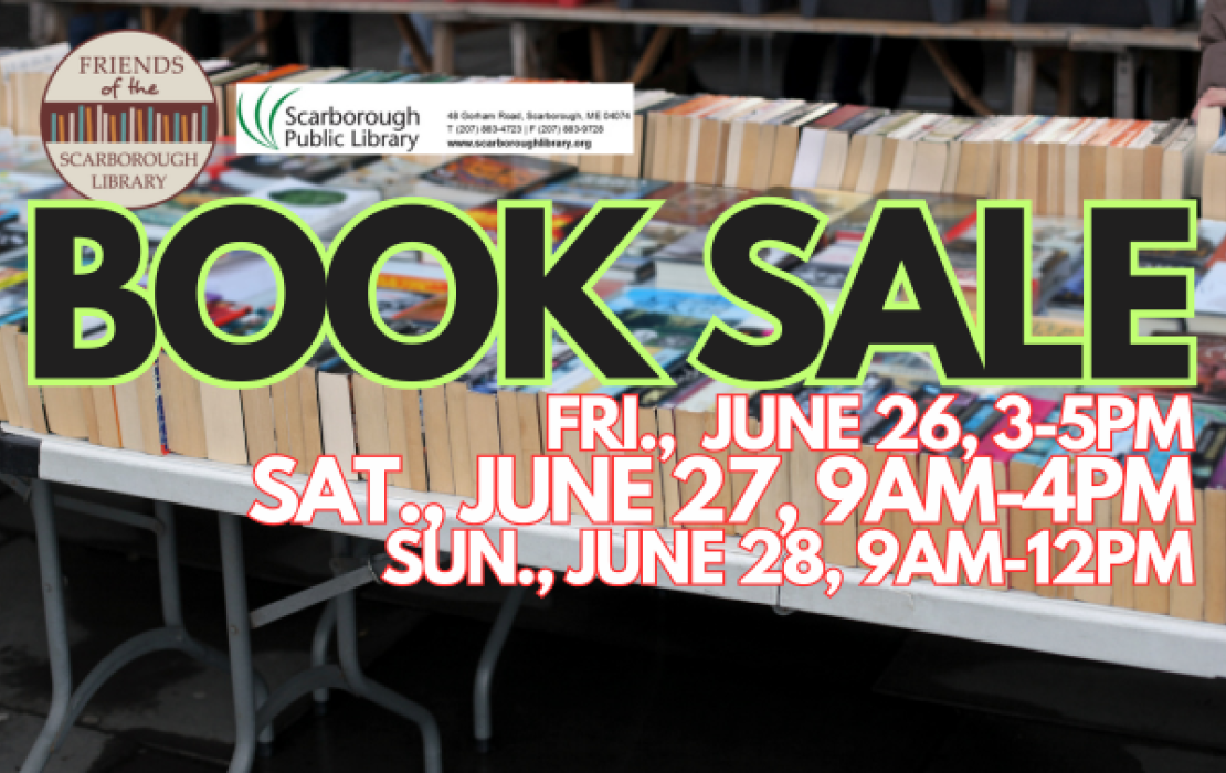 Book Sale! June 26-28