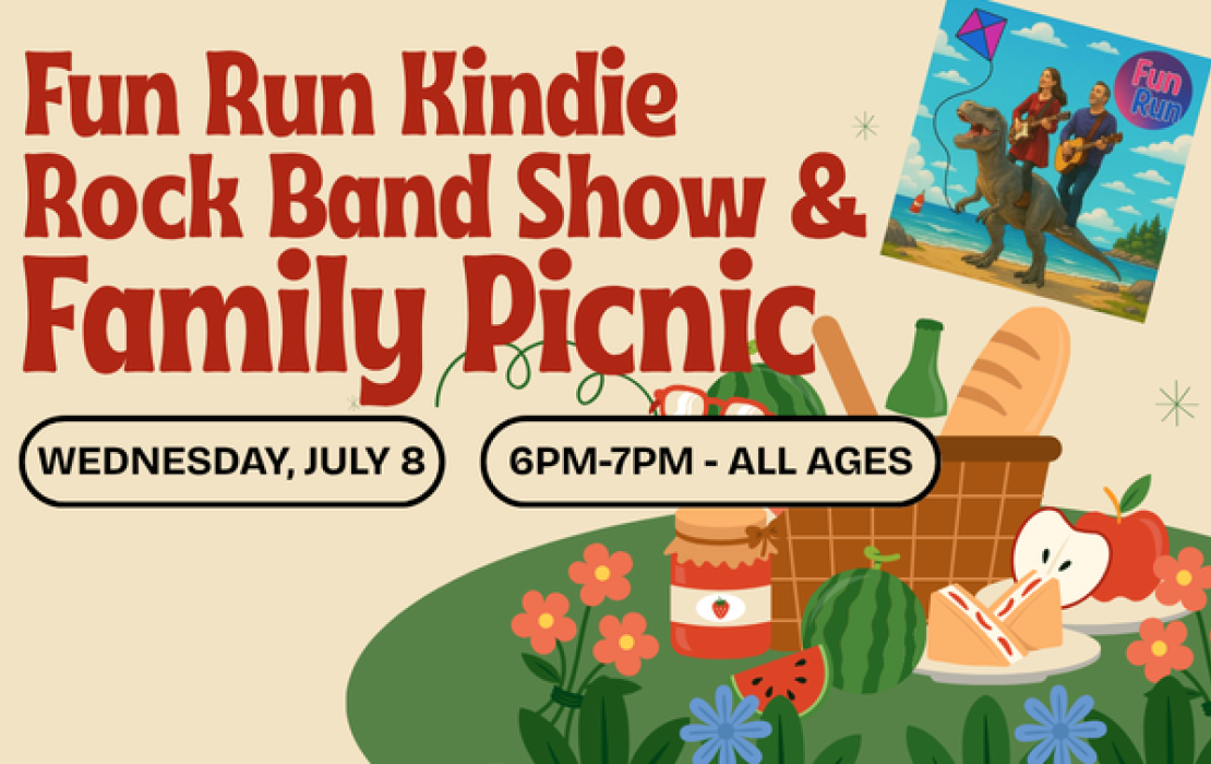Fun Run Kindie Rock Band Show & Family Picnic