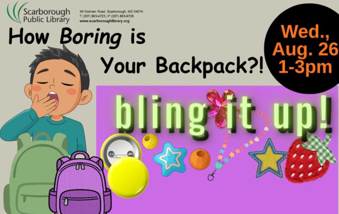 How Boring Is Your Backpack? Let's Decorate It!