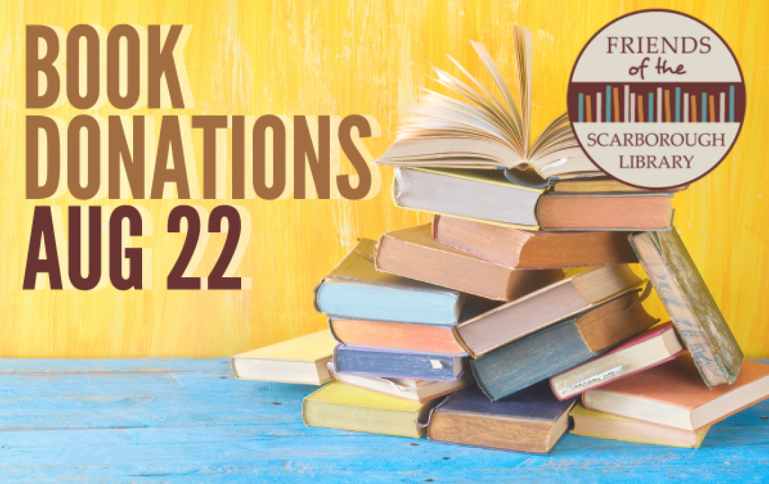 Book Donations, August 22