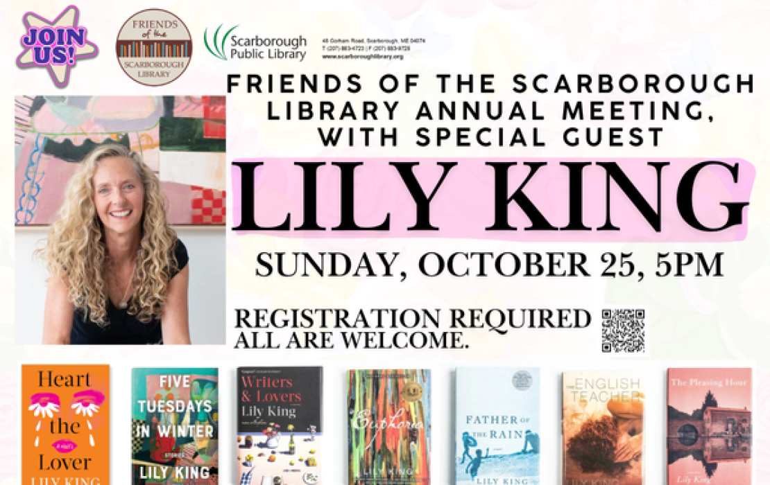 Lily King, Maine Author 