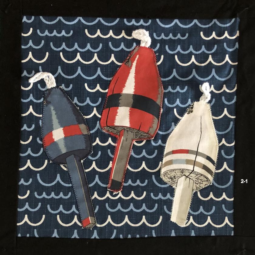 Lobster Buoy by Bonnie Warner (2-1)